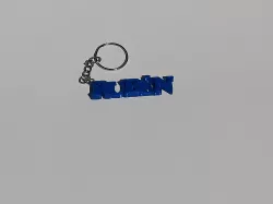 Keychains with Rubén´s name