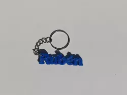 Keychains with Rubén´s name