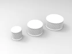 Knurled knob