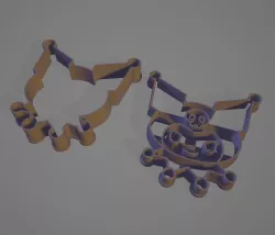 Kuromi Cookie Cutter