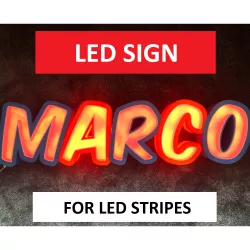 LED NAME SIGN - MARCO (GIFT/ DECO/ DESIGN)