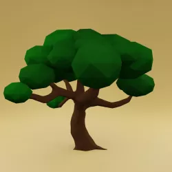 Lowpoly tree