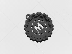 Magic Letter M Pendant