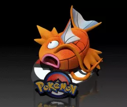 Magikarp - POKÉMON FIGURINE - 3D PRINT MODEL
