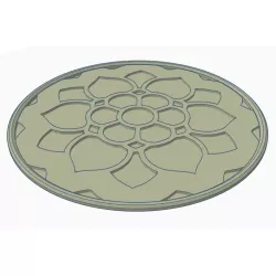mandala Flower coaster