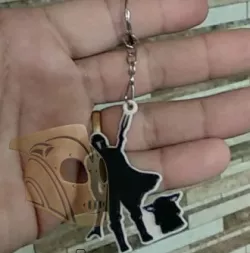 Mandalorian Keychain