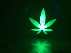 Marijuana night light