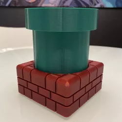 Mario Pipe Planter