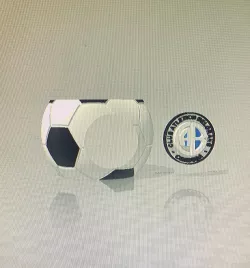 MATE PELOTA DE FÚTBOL CLUB ATLÉTICO BELGRANO el escudo se imprime por separado