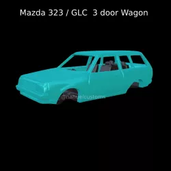 Mazda 323 / GLC 3 door Wagon - car body
