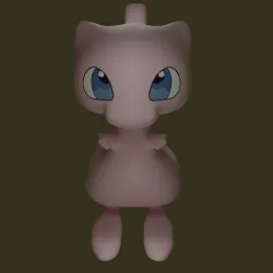 Mew Pokemon 3D Print