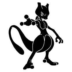 mewtwo keychain