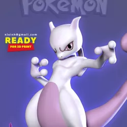 Mewtwo - Pokemon Fanart