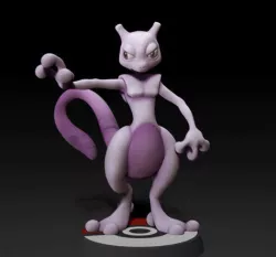 Mewtwo - POKÉMON FIGURINE - POKÉMON UNITE