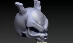MEWTWO SKULL