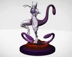 Mewtwo with muscles