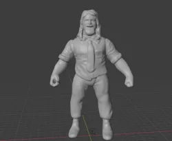 Mick Foley Mankind Figure