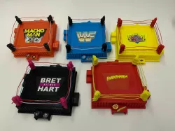 mini ring wwf hasbro hasbro preing cach westelmania wwe lucha libre