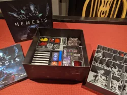 Nemesis Board Game Box Insert Organizer