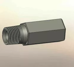 NIPLE - COUPLE 1/2 NPT long