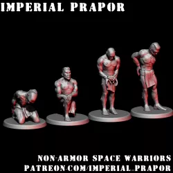 Non-armor space warriors