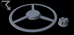 Objective Token Control Halo and Portable Objective Token - Warcaster Compatible