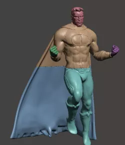 Omni-Man - Invincible Fan Print