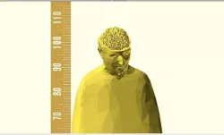 OpenSCAD Ruler - Numbered