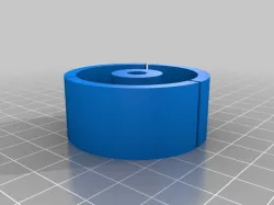 Paint roller adapter/spacer Ø - 47mm / 8mm or 6mm