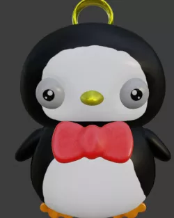 Penguin 3D Keychain