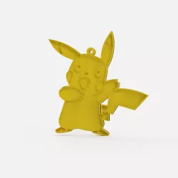pikachu keychain - pikachu pikapika keychain