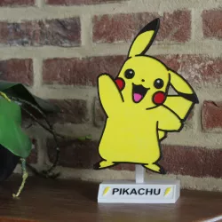 PIKACHU STAND DECORATION PLATE
