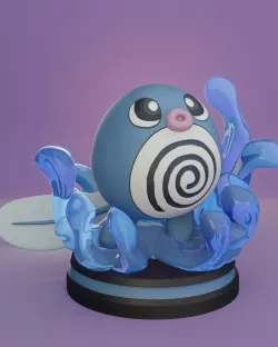Pokemon - Poliwag Figure