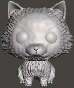 Pomeranian Pop Dog