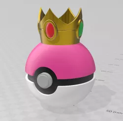 Princess Peach Pokeball