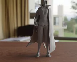 Printed Shanks ONE PIECE 3D print model