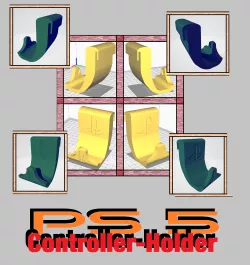 PS5 Controller Holder Easy Print