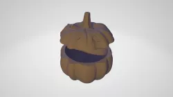 PUMPKIN POT CANDLEHOLDER