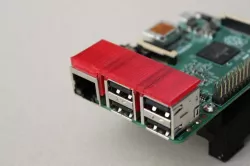 Raspberry Pi Tag / Beschriftungsschild