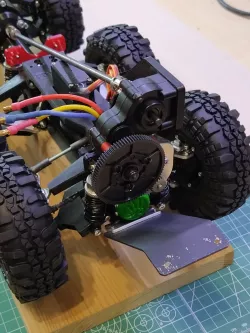 RC truck chassis 8x8 1/12 Tatra concept
