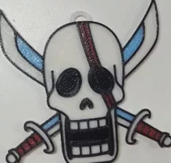 Redhead Pirates keychain one piece