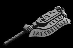 RUNIC WARRIORS VETERAN HEAVY FORCE AXE - 10 VARIANT