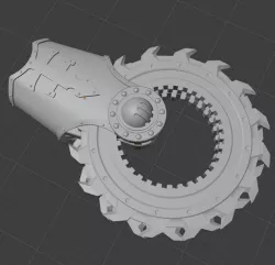 RV-A Zhor-pattern Huge Robot Close Combat Saw Cutter