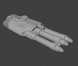 RV-A Zhor-pattern Huge Robot Triple Turbo Cannon Arm