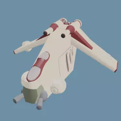 Sci-fi Clone Gunship