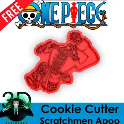 SCRATCHMEN APOO COOKIE CUTTER / ONE PIECE