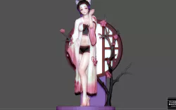 shinobu demon slayer kimetsu no yaiba SEXY GIRL ANIME 3D print model