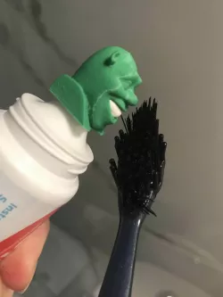 Shrek vomit toothpaste topper | Ogre Vomit | Orge poops