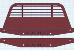 SiJat Front and Back for All FlatBed USMC V 1.3