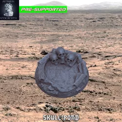Skull Pond (32mm//Pre-supported)